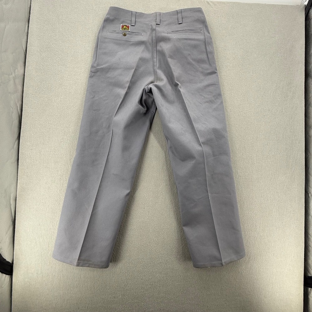 Ben Davis Work Chino Flat Front Utility Durable Pants Trousers Men Size 34 - Picture 8 of 10